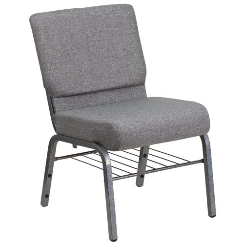 Wholesale Stackable Church Chairs with Book Rack – Custom Color Padded Worship Seating for Congregations