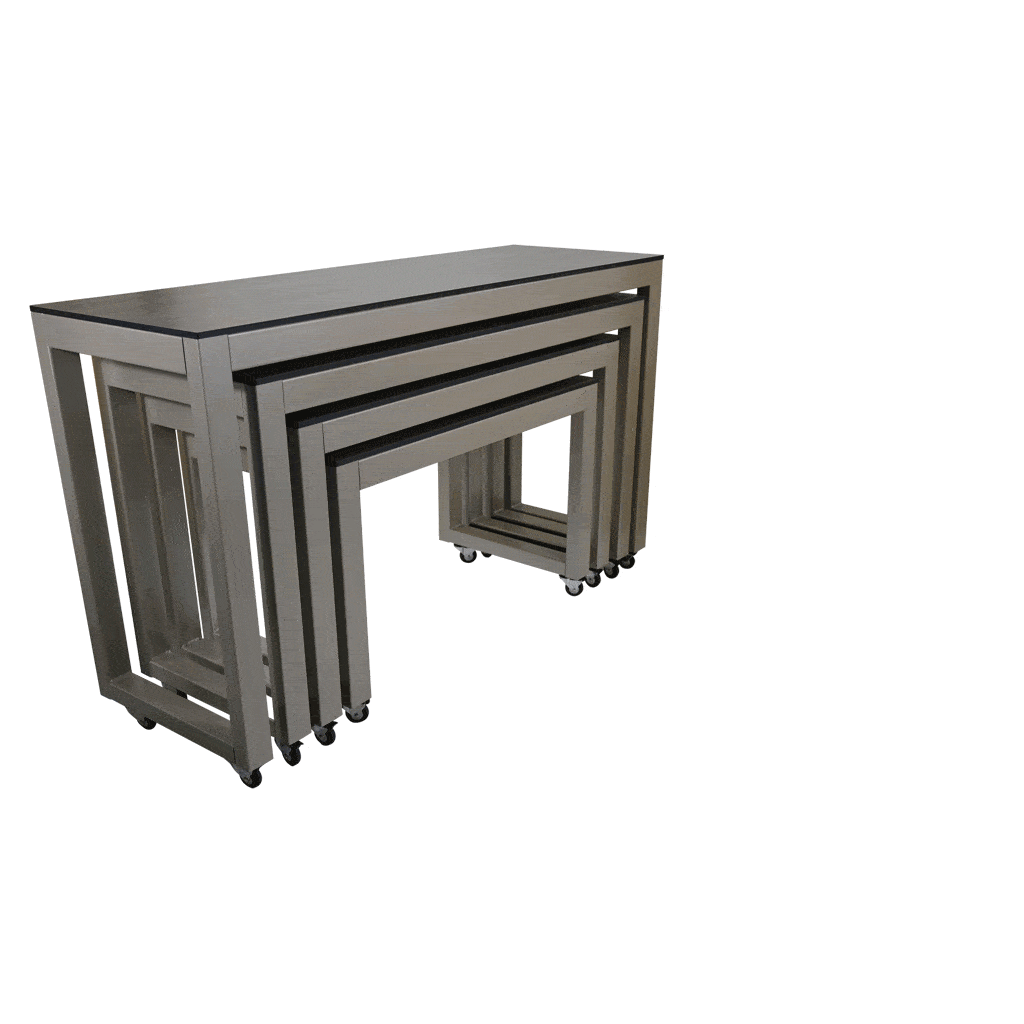 Commercial Mobile Nesting Tables