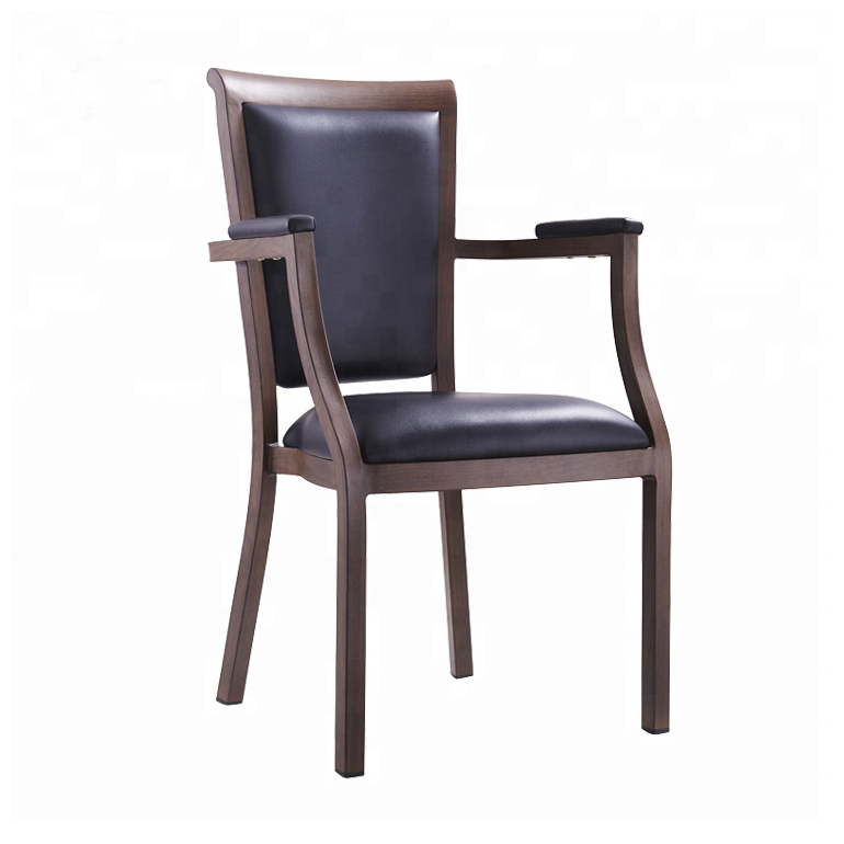 Aluminum Dining Arm Chair