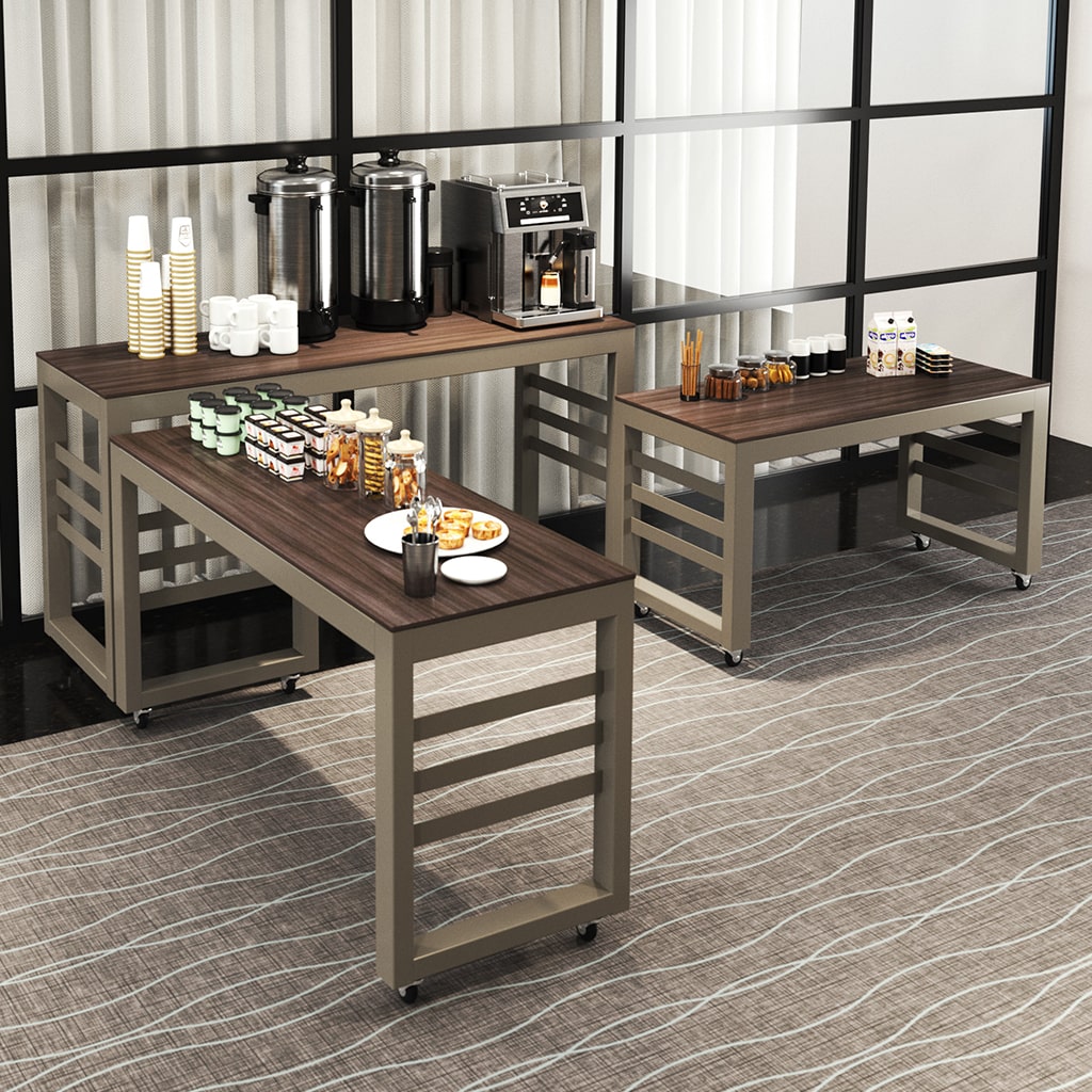 Commercial Mobile Nesting Tables