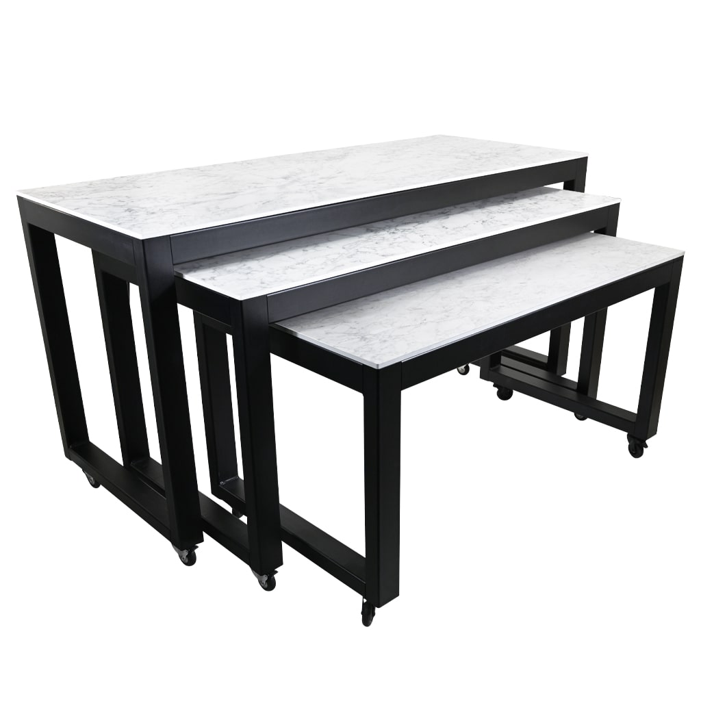 Commercial Mobile Nesting Tables