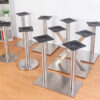 restaurant stainless steel table base