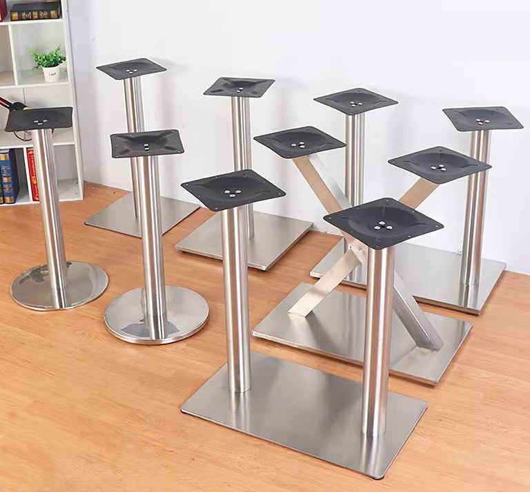 restaurant stainless steel table base