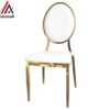 gallery images for gold round wedding chairs