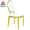 gallery images for gold round wedding chairs