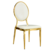 gallery images for gold round wedding chairs