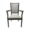 Aluminum Dining Arm Chair