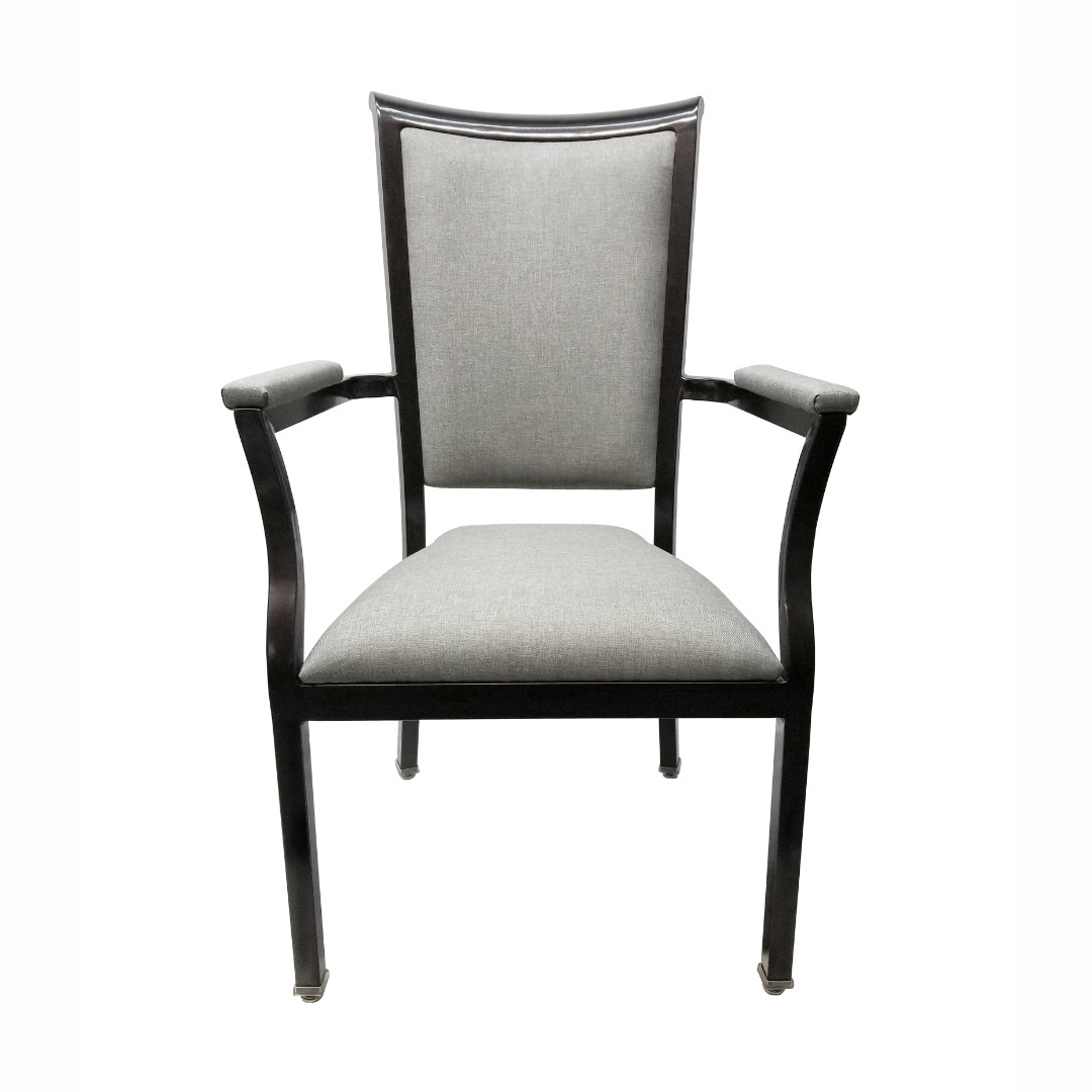 Aluminum Dining Arm Chair