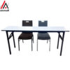 rectangual table white