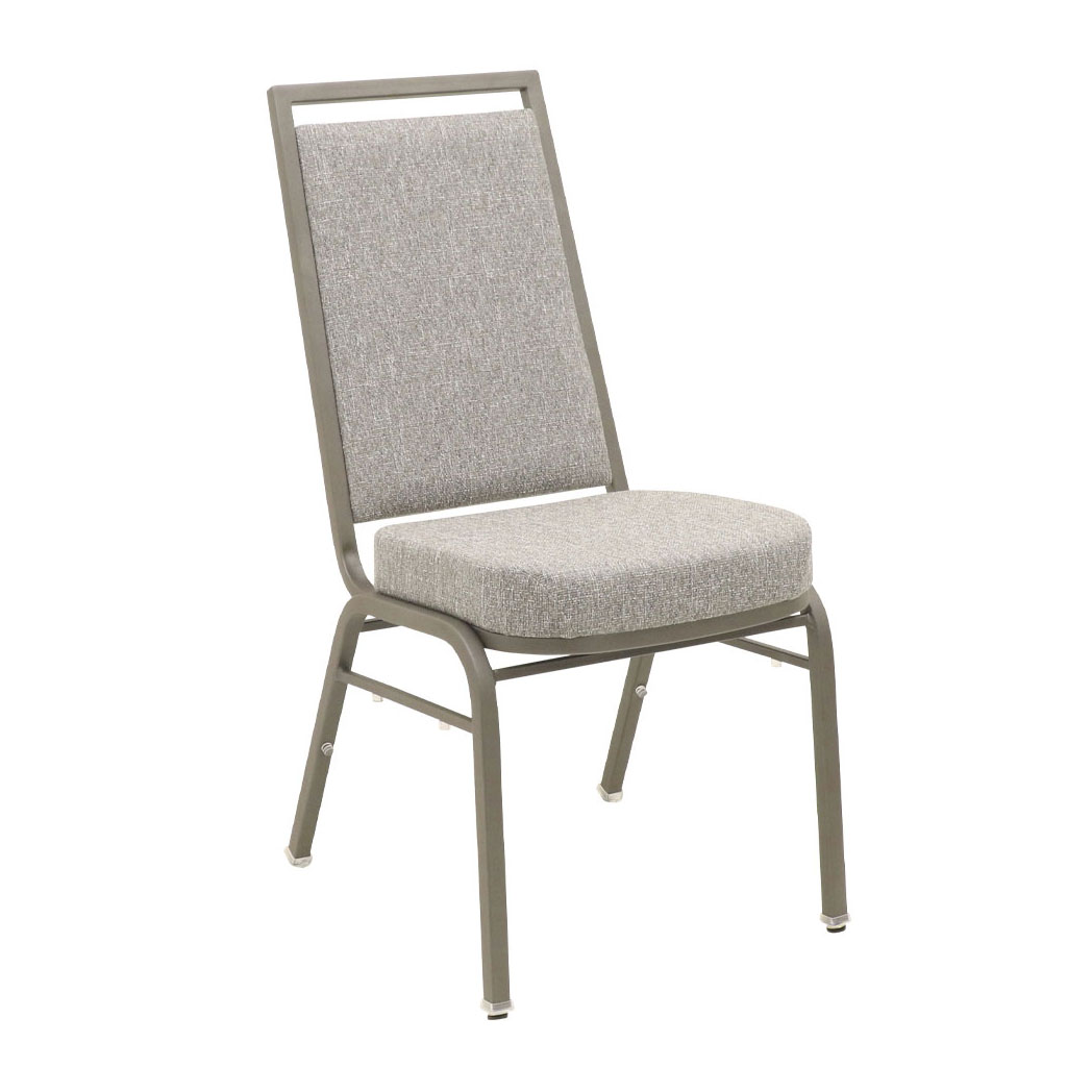 Classic Banquet Chairs – Customizable Fabric (COM) | Stackable Steel Frame | 12-Year Warranty