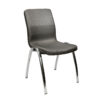 Lumina Contour Banquet Chair with Chrome Steel Legs – Premium Upholstered Event Seating